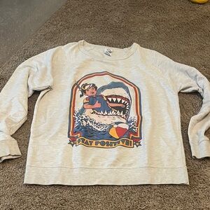 Steven Rhodes stay positive unisex xl pullover